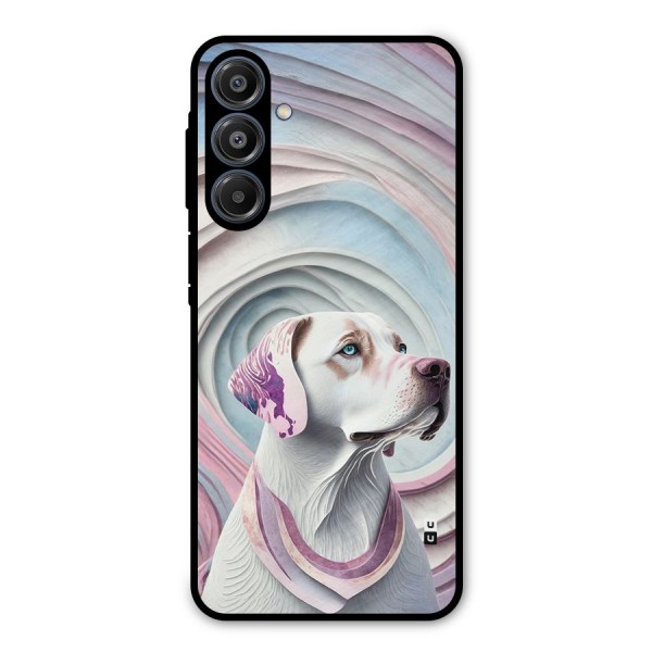 Eye Dog illustration Metal Back Case for Galaxy A16 5G