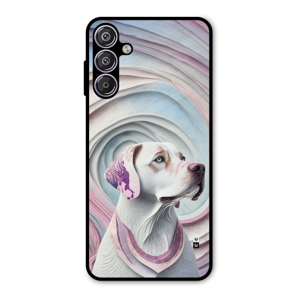 Eye Dog illustration Metal Back Case for Galaxy F15