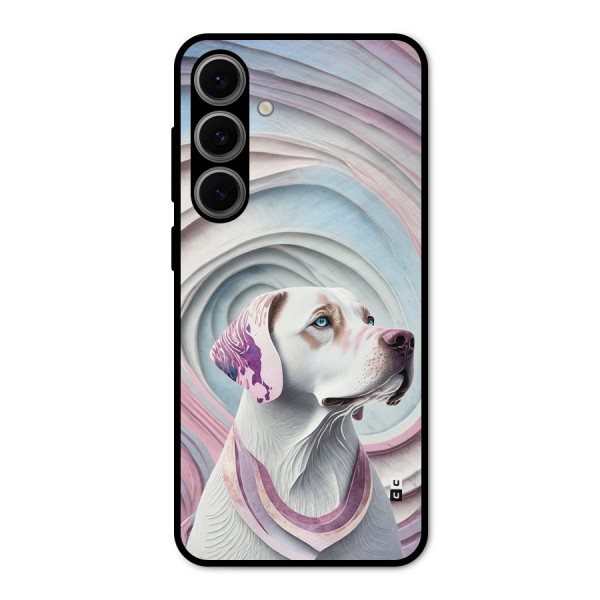 Eye Dog illustration Metal Back Case for Galaxy S24 FE