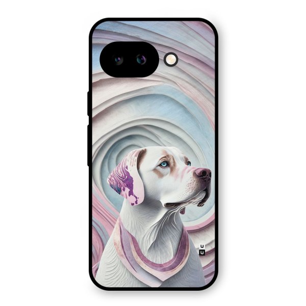 Eye Dog illustration Metal Back Case for Google Pixel 9a