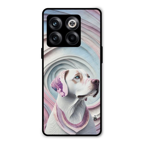 Eye Dog illustration Metal Back Case for OnePlus 10T
