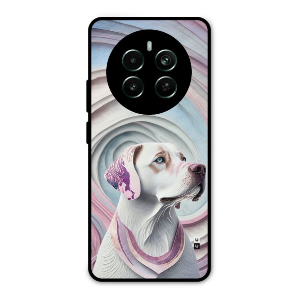 Eye Dog illustration Metal Back Case for Realme 12 Pro Plus