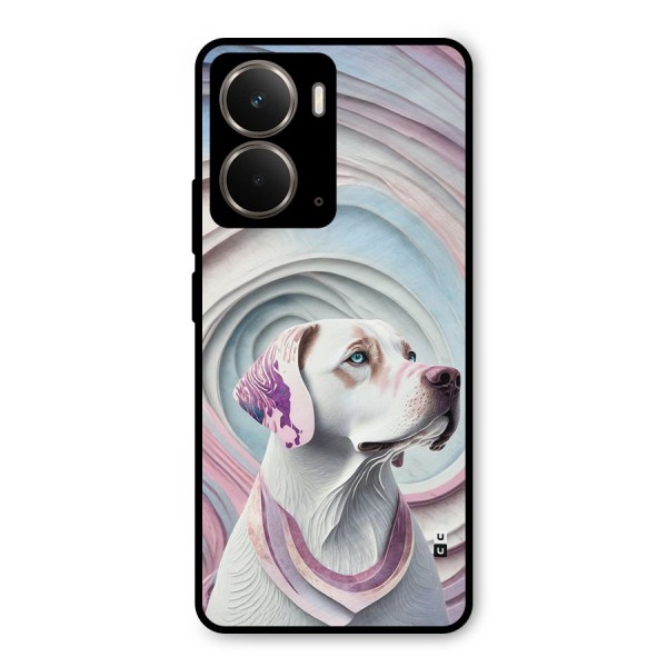 Eye Dog illustration Metal Back Case for Realme P3