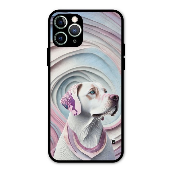 Eye Dog illustration Metal Back Case for iPhone 11 Pro Max