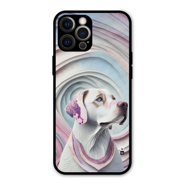 Eye Dog illustration Metal Back Case for iPhone 12 Pro Max