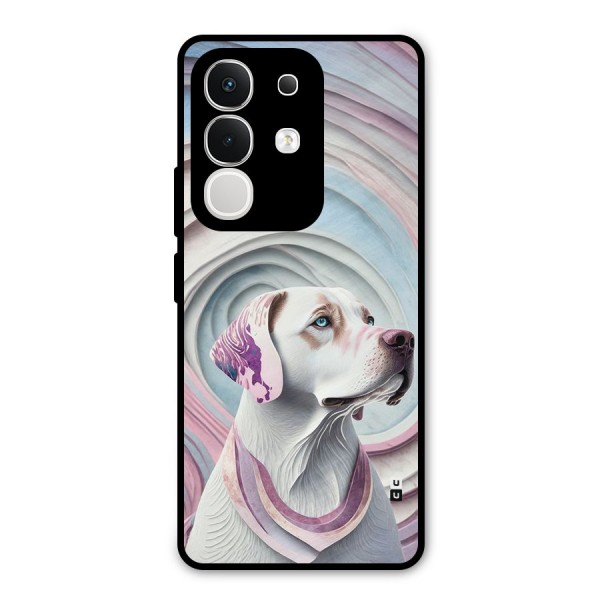 Eye Dog illustration Metal Back Case for iQOO Z10x