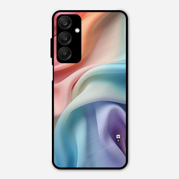 Fabric Pastel Metal Back Case for Galaxy A25 5G