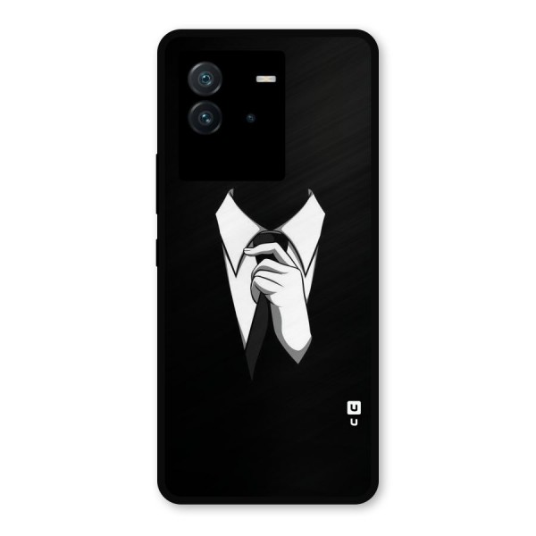 Faceless Gentleman Metal Back Case for iQOO Neo 6 5G