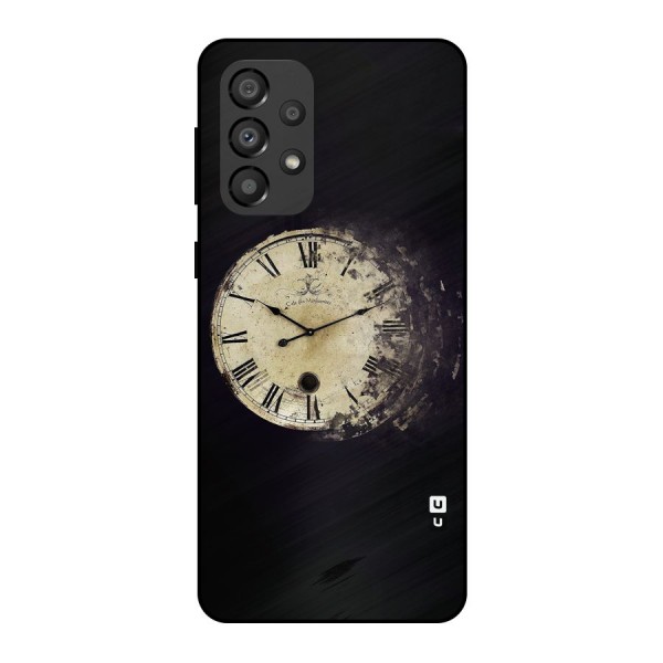 Fading Clock Metal Back Case for Galaxy A33 5G