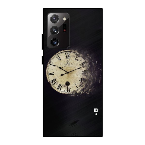 Fading Clock Metal Back Case for Galaxy Note 20 Ultra
