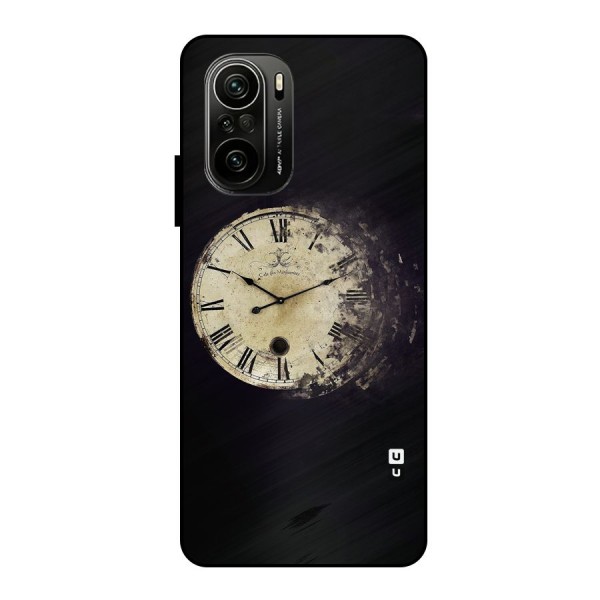 Fading Clock Metal Back Case for Mi 11X Pro