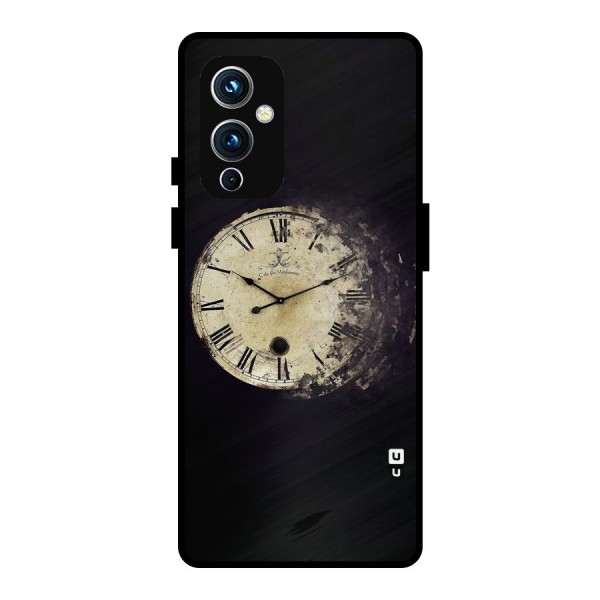 Fading Clock Metal Back Case for OnePlus 9