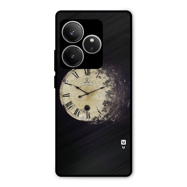 Fading Clock Metal Back Case for Realme GT 6