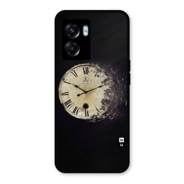 Fading Clock Metal Back Case for Realme Narzo 50 5G
