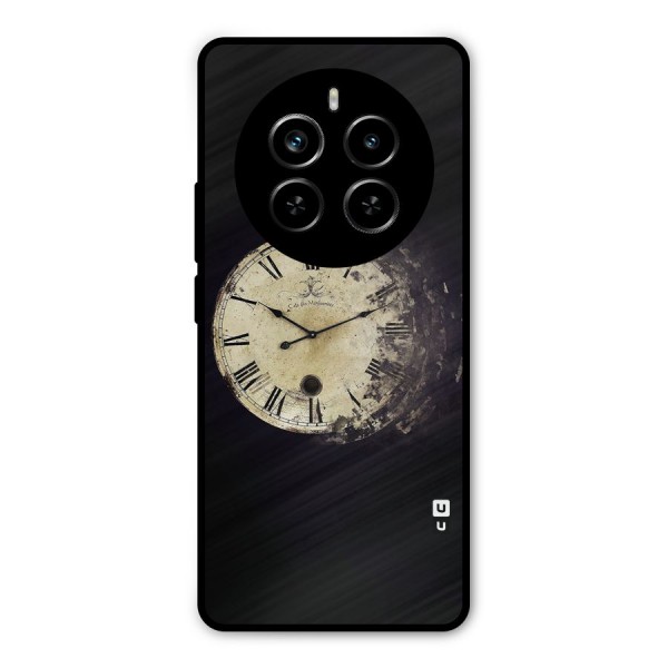 Fading Clock Metal Back Case for Realme P1 Pro