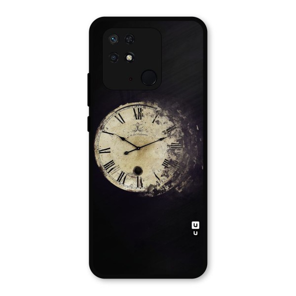 Fading Clock Metal Back Case for Redmi 10 Power