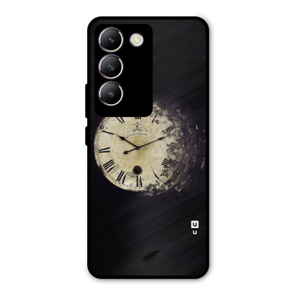 Fading Clock Metal Back Case for Vivo Y200e