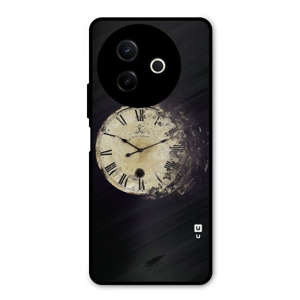 Fading Clock Metal Back Case for Vivo Y39