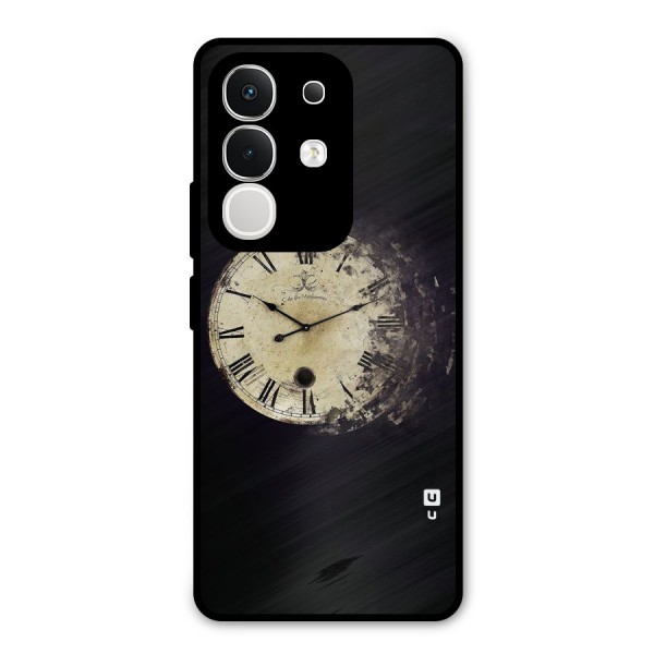 Fading Clock Metal Back Case for iQOO Z10x