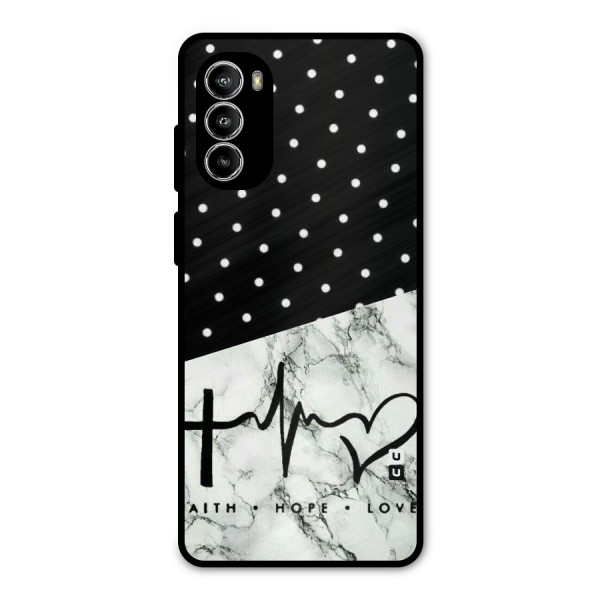 Faith Love Metal Back Case for Moto G52