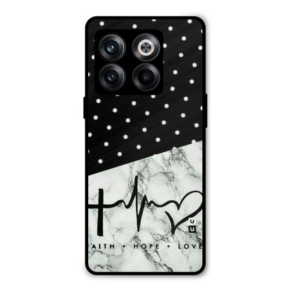 Faith Love Metal Back Case for OnePlus 10T