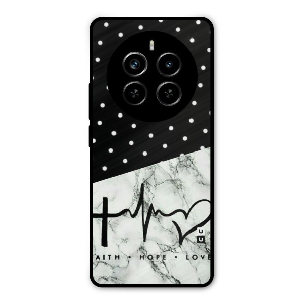 Faith Love Metal Back Case for Realme P1 Pro