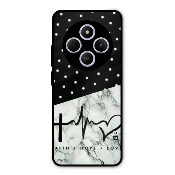 Faith Love Metal Back Case for Redmi A4