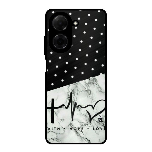 Faith Love Metal Back Case for Redmi A5 4G