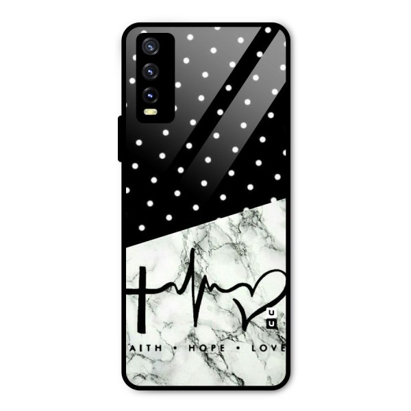 Faith Love Metal Back Case for Vivo Y20i