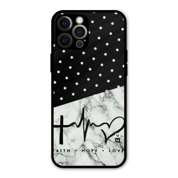 Faith Love Metal Back Case for iPhone 12 Pro Max