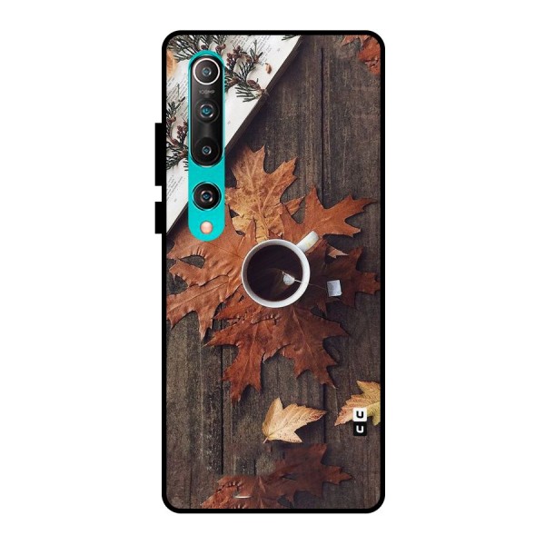 Fall Leaf Coffee Metal Back Case for Mi 10