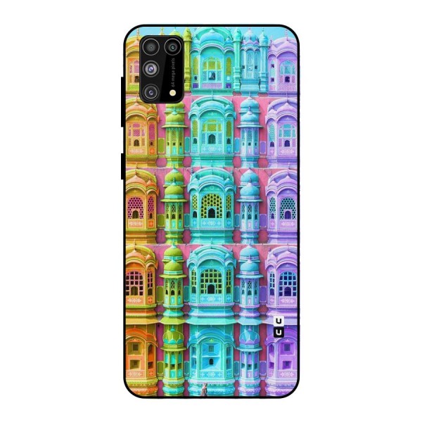 Fancy Architecture Metal Back Case for Galaxy F41