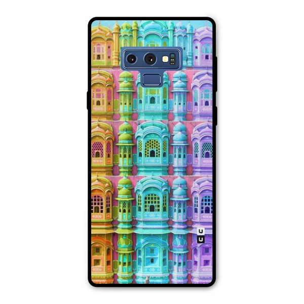 Fancy Architecture Metal Back Case for Galaxy Note 9