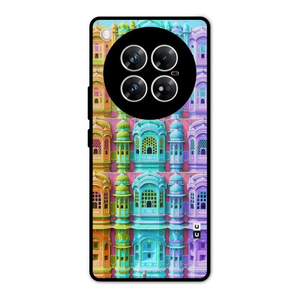 Fancy Architecture Metal Back Case for Infinix Zero 40 5G