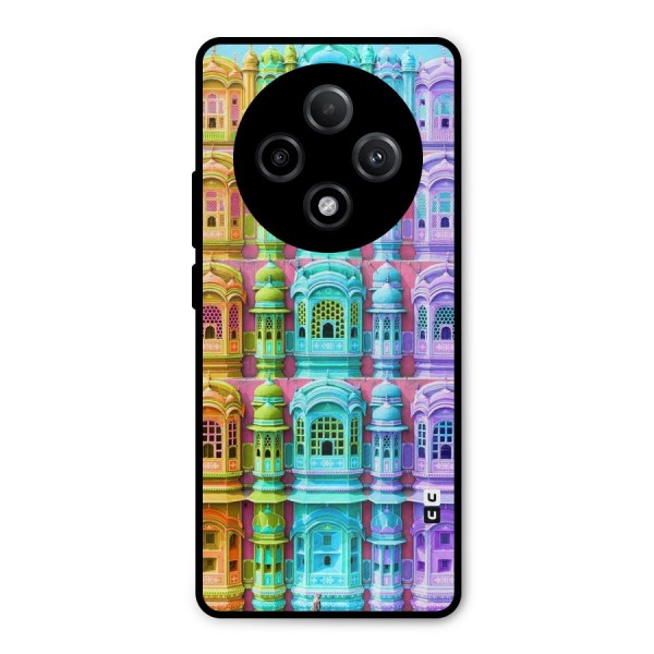 Fancy Architecture Metal Back Case for Oppo F27 Pro Plus