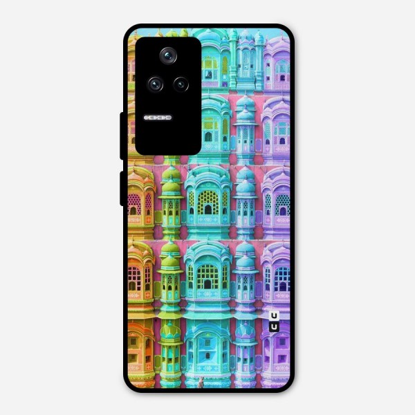 Fancy Architecture Metal Back Case for Poco F4 5G