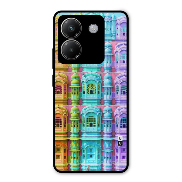 Fancy Architecture Metal Back Case for Poco M7 Pro 5G