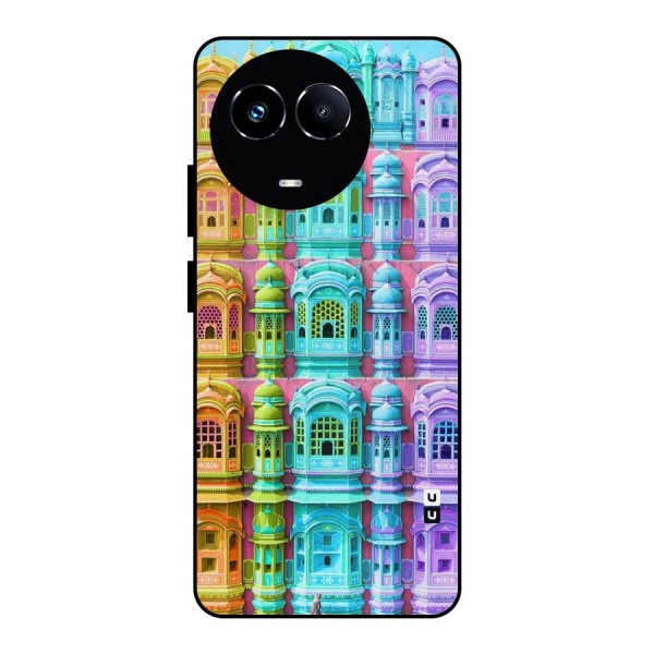 Fancy Architecture Metal Back Case for Realme Narzo 60X