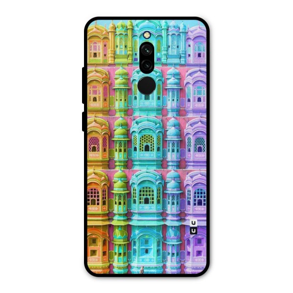 Fancy Architecture Metal Back Case for Redmi 8