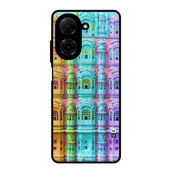 Fancy Architecture Metal Back Case for Redmi A5 4G