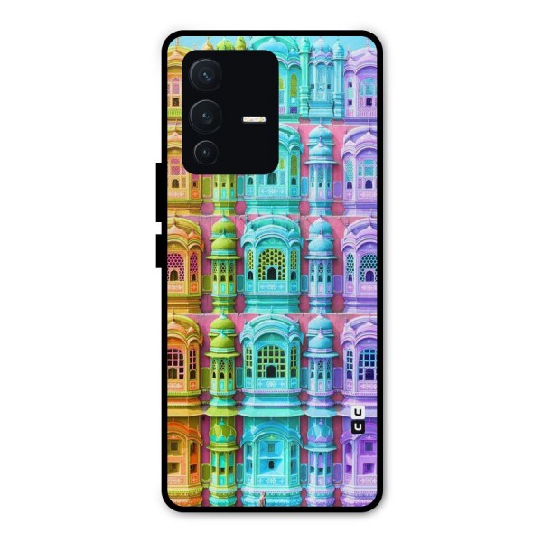 Fancy Architecture Metal Back Case for Vivo V23 Pro