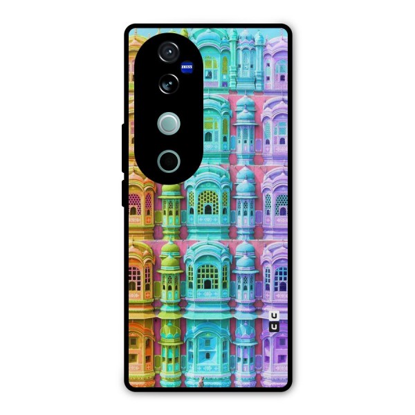 Fancy Architecture Metal Back Case for Vivo V40 Pro