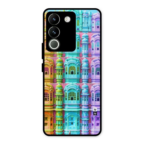 Fancy Architecture Metal Back Case for Vivo Y200