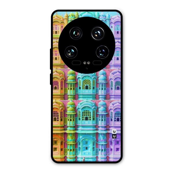 Fancy Architecture Metal Back Case for Xiaomi 14 Ultra