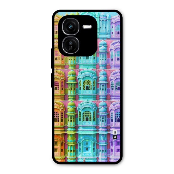 Fancy Architecture Metal Back Case for iQOO Z9x