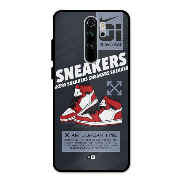 Fantastic Air Shoes Metal Back Case for Redmi Note 8 Pro