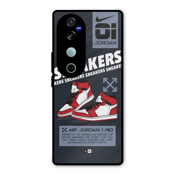Fantastic Air Shoes Metal Back Case for Vivo V40