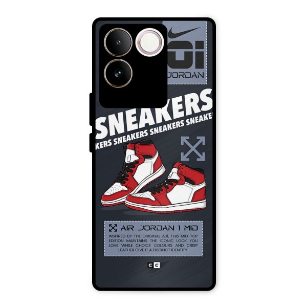 Fantastic Air Shoes Metal Back Case for iQOO Z7 Pro