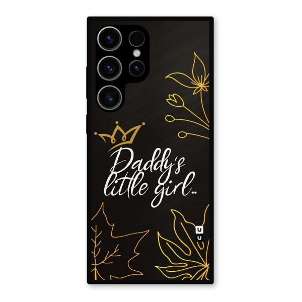 Favorite Little Girl Metal Back Case for Galaxy S23 Ultra