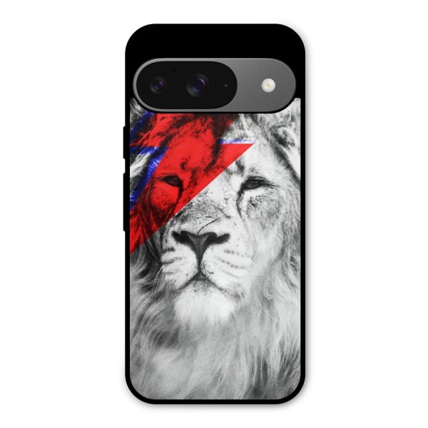 Fearless Lion Metal Back Case for Google Pixel 9